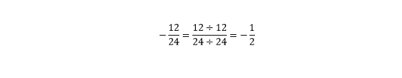 مثال على ضرب الأعداد النسبية